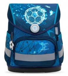 Iskolatáska, mágneszárral, BELMIL "Compact Footballers", foci