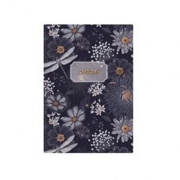 Naptár, tervező, A5, heti, TOPTIMER "Joy", szitakötő