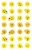 Matrica, papír, 3 ív, 76x120 mm, AVERY ZWECKFORM, "Z-Design No.53133", napocska